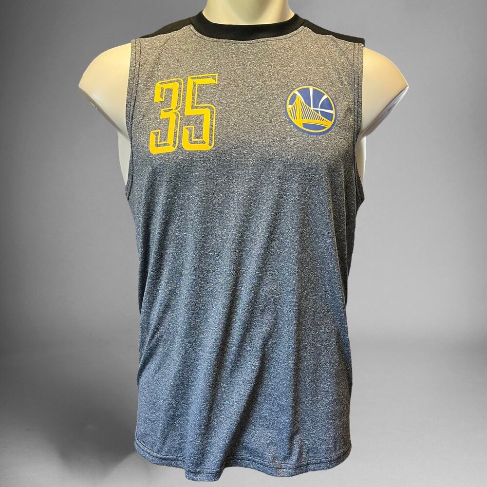 Warriors Muscle Jersey K.D. Kevin Durant Golden State NBA Fitted Sleeveless